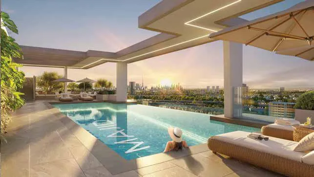Infinity Pool amenity image at Arlington Park 2