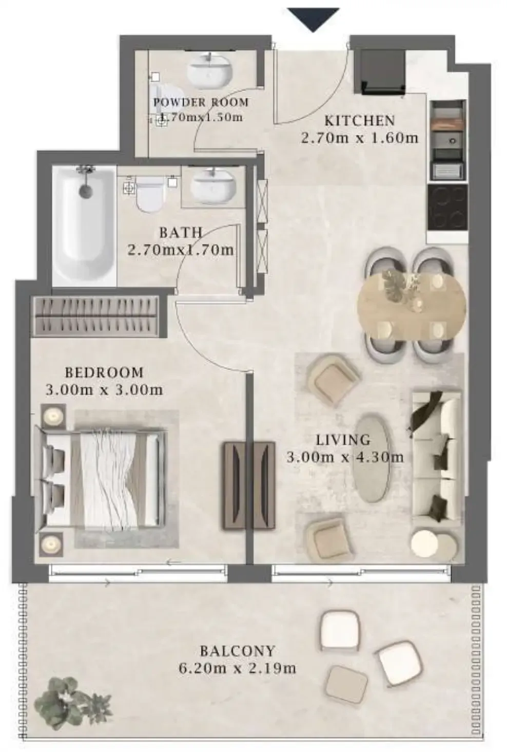 Cledor Arthouse Residences by Cledor floor plan