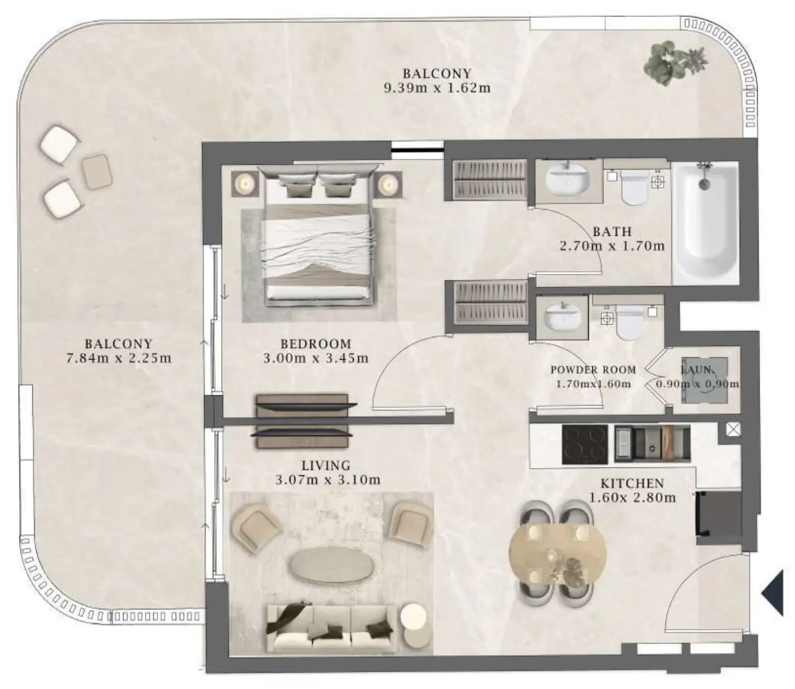 Cledor Arthouse Residences by Cledor floor plan