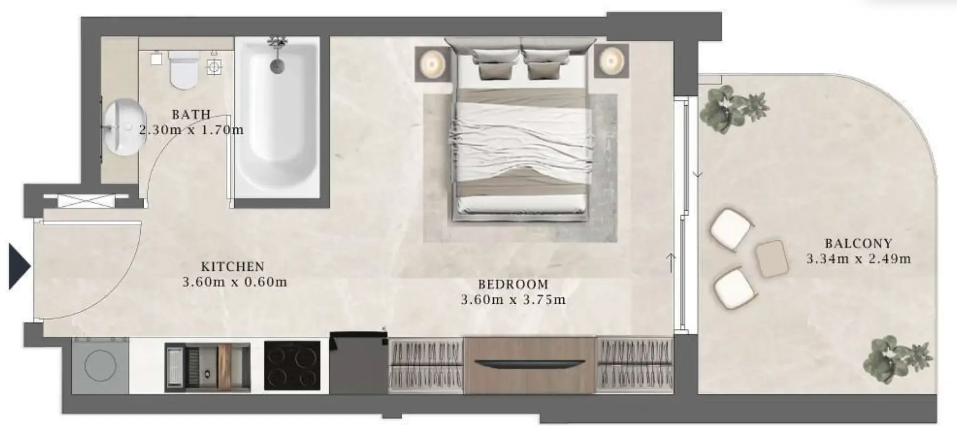 Cledor Arthouse Residences by Cledor floor plan