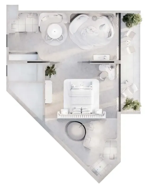 THOE Artist Hotel floor plan