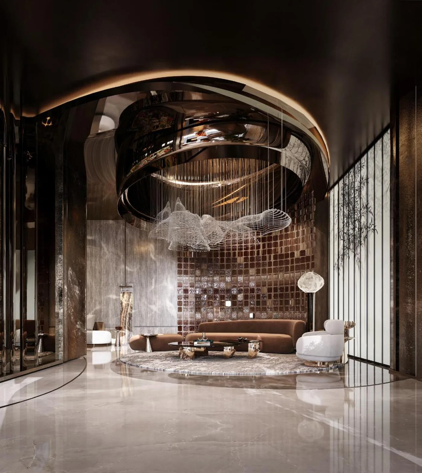 Al Fresco Social Lounges amenity image at Arya Residences