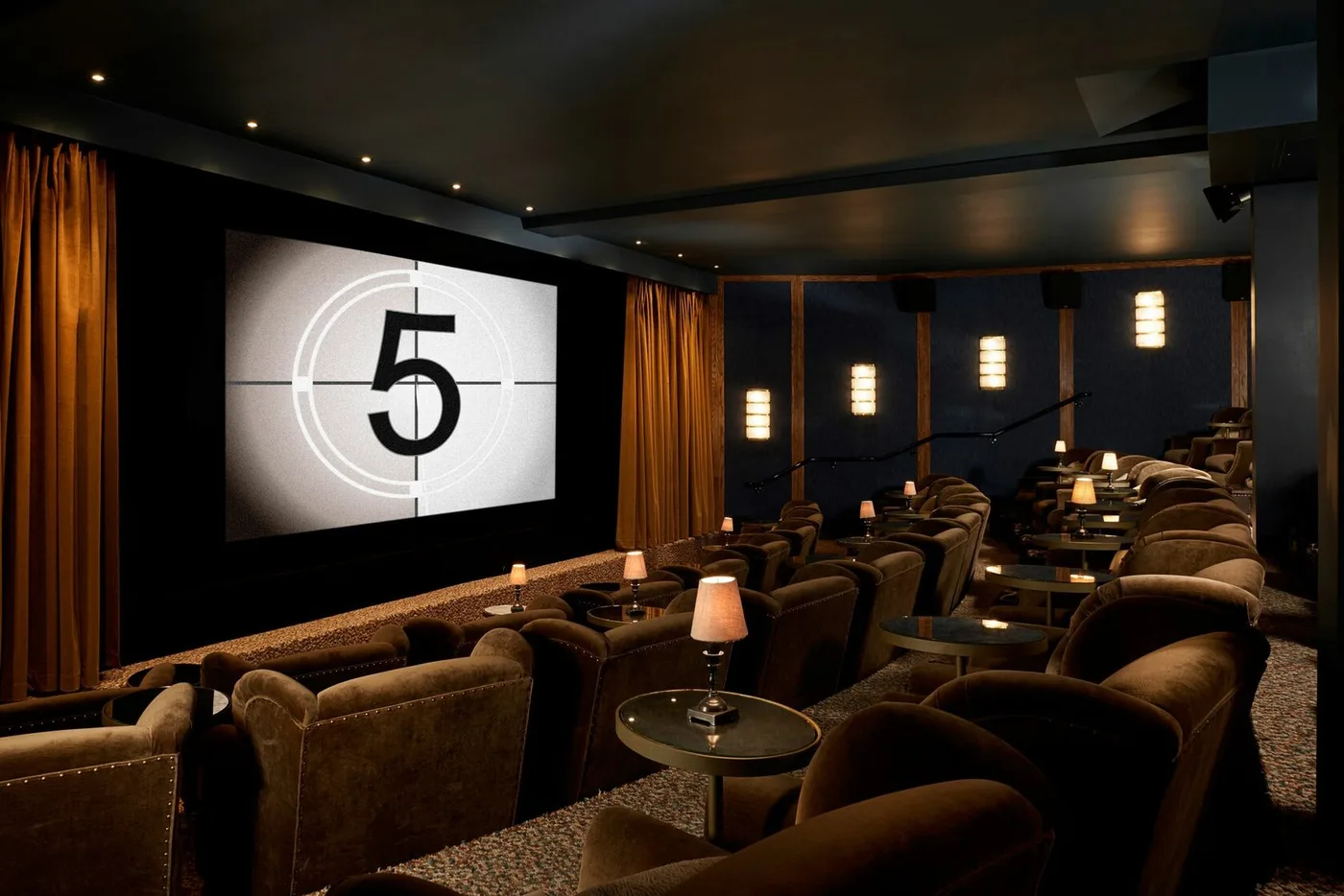 Immersive Private Cinema amenity image at Arya Residences