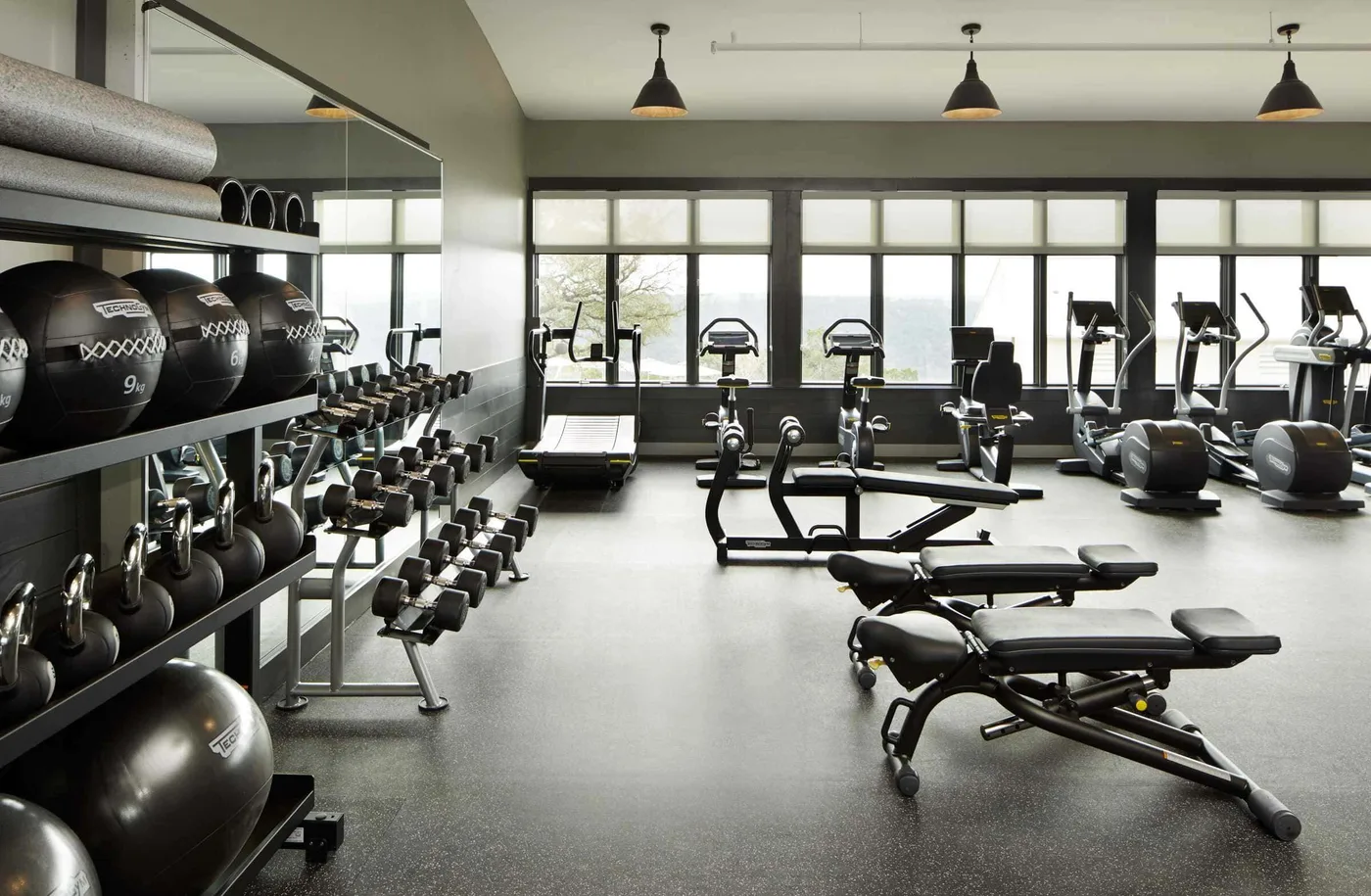 Gym amenity image at Ashton Park Residences