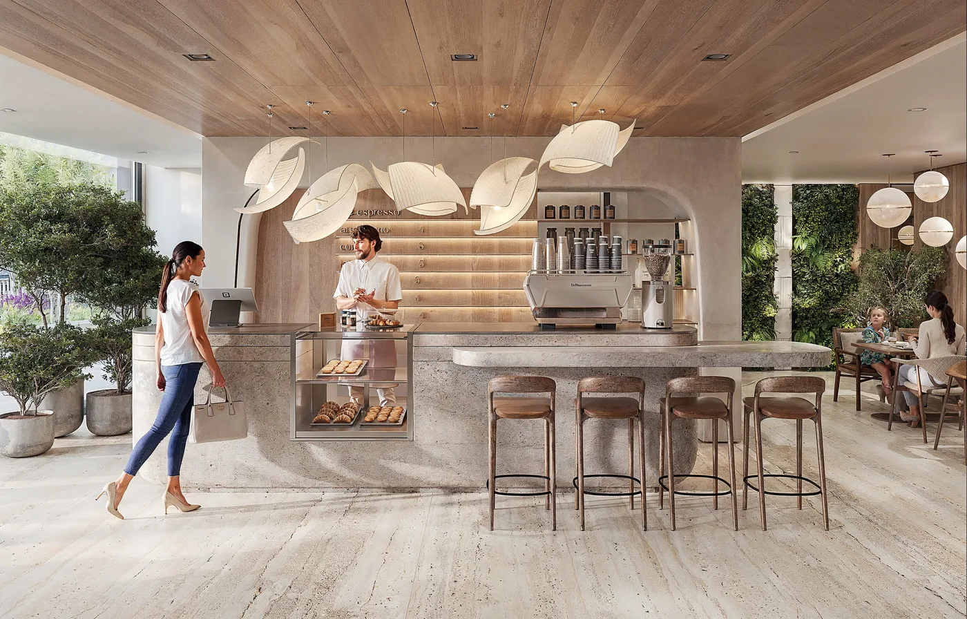 Cafe Lounge amenity image at Ashwood Residences