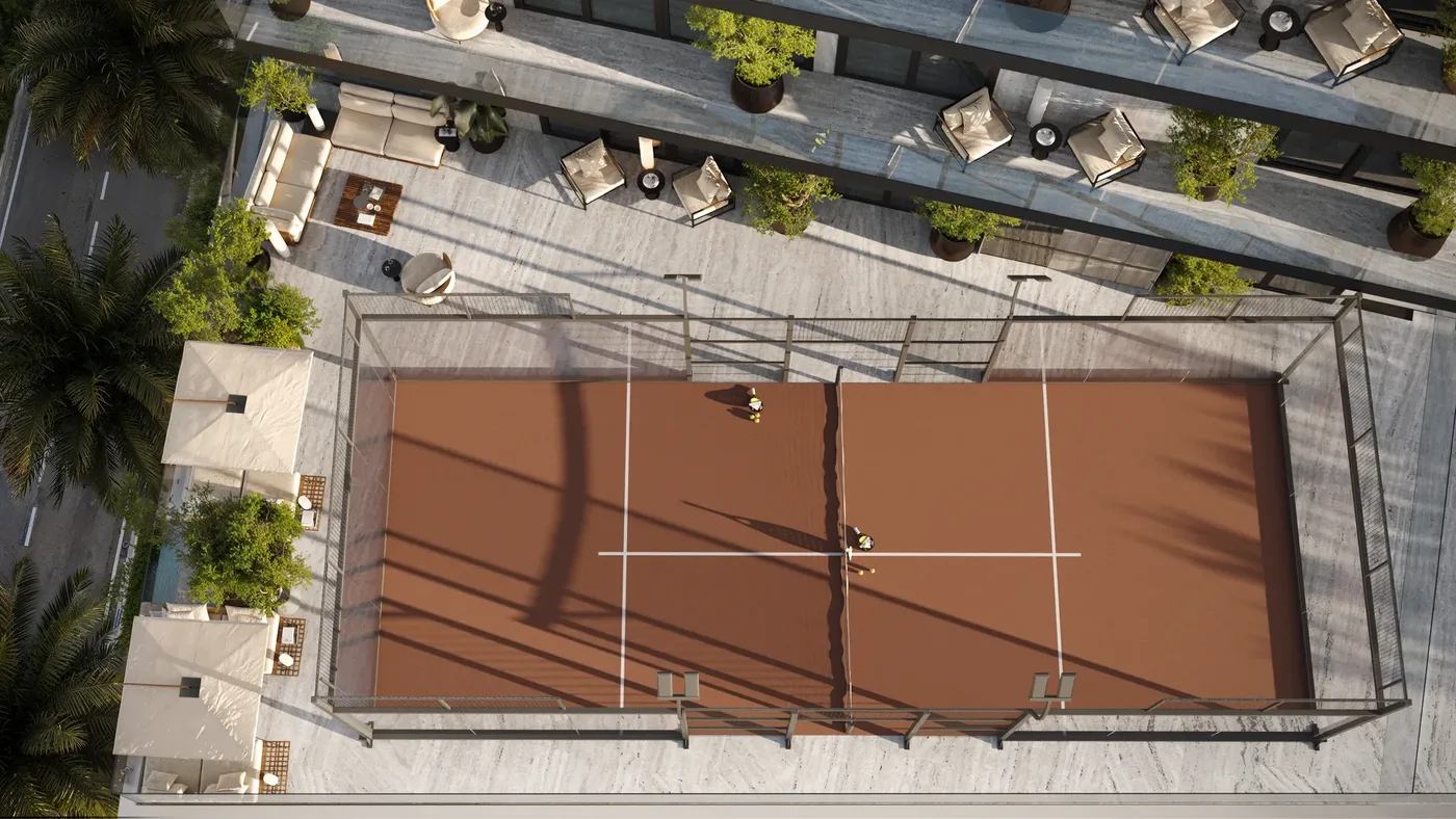 Padel Court amenity image at Ashwood Residences