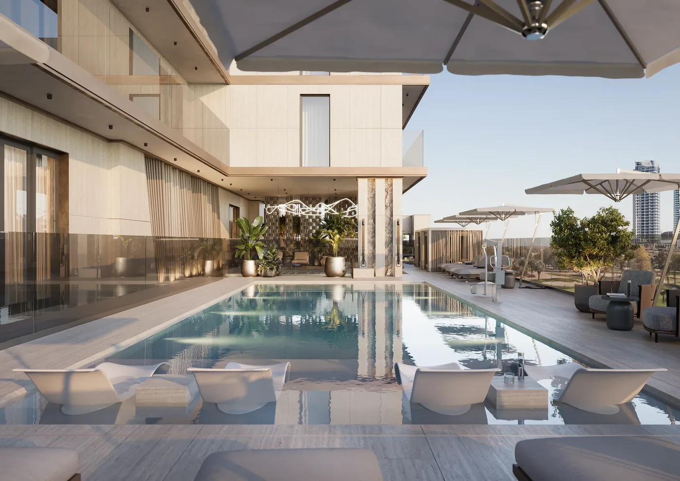 Temperature-controlled Swimming Pool amenity image at Ashwood Residences