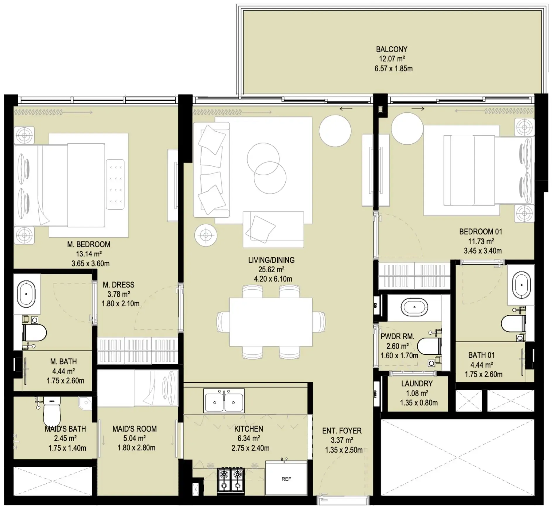 Aura Infinite Real Estate Development Aura Prestige floor plan