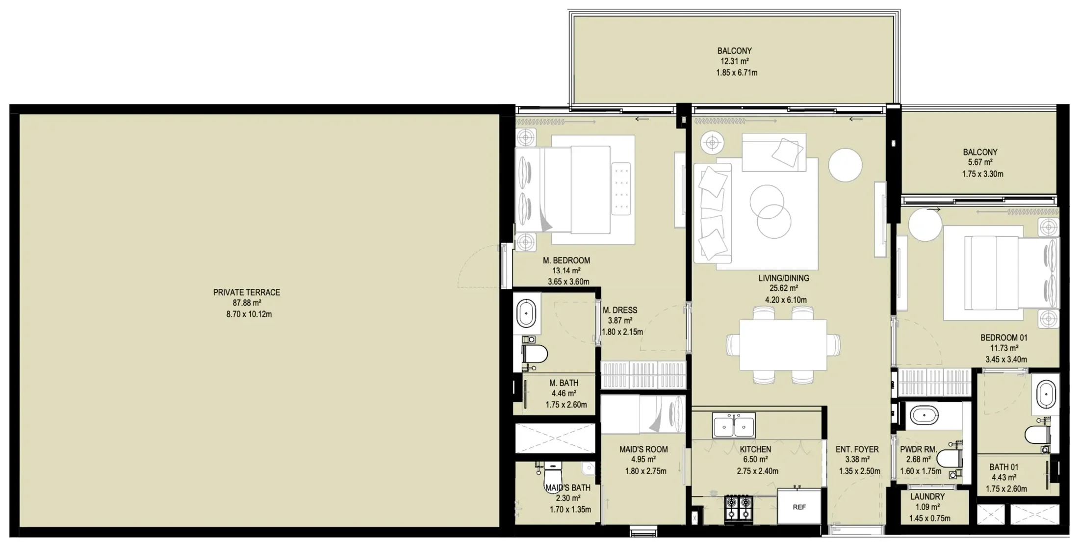 Aura Infinite Real Estate Development Aura Prestige floor plan