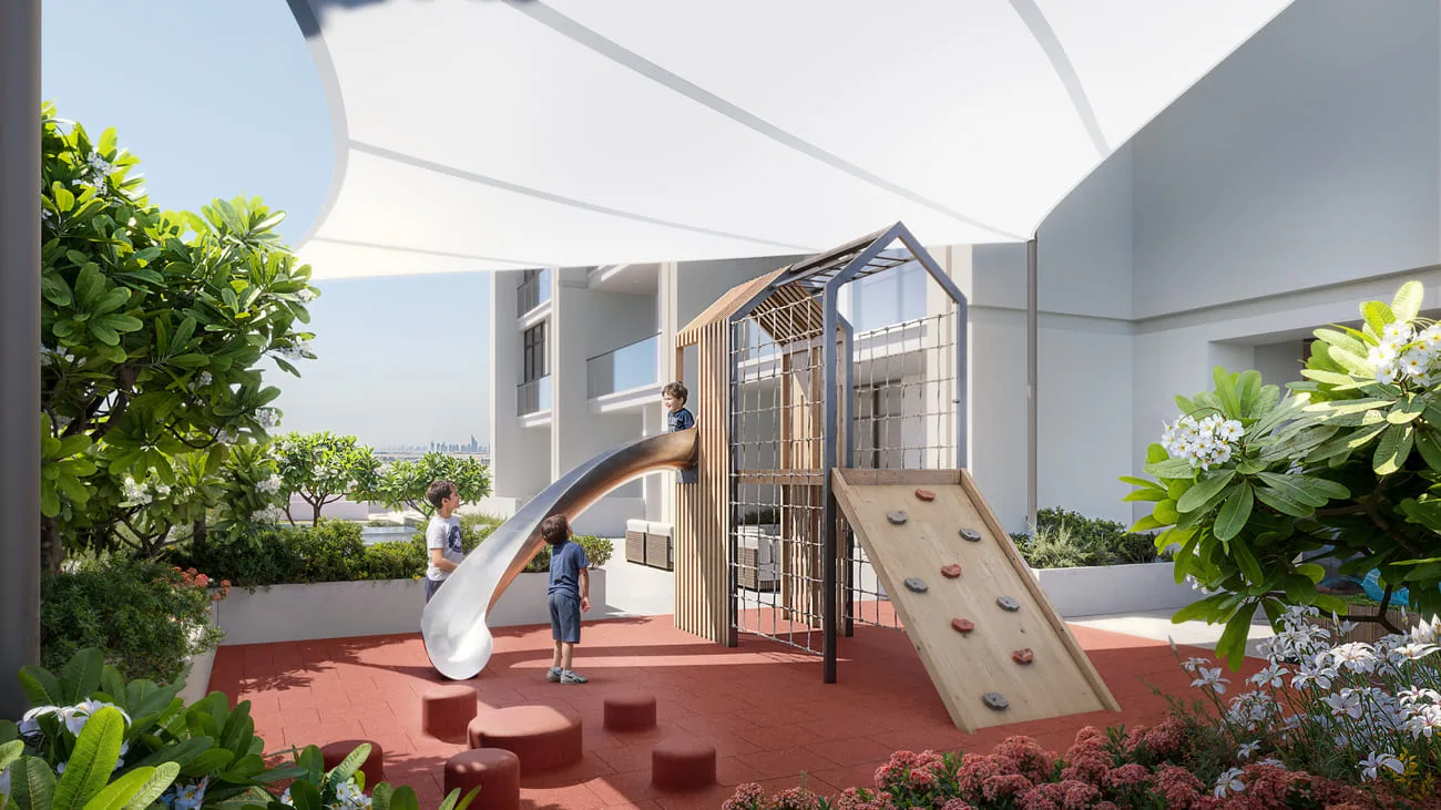 Outdoor Kids Play Area amenity image at AUREL1A Residence
