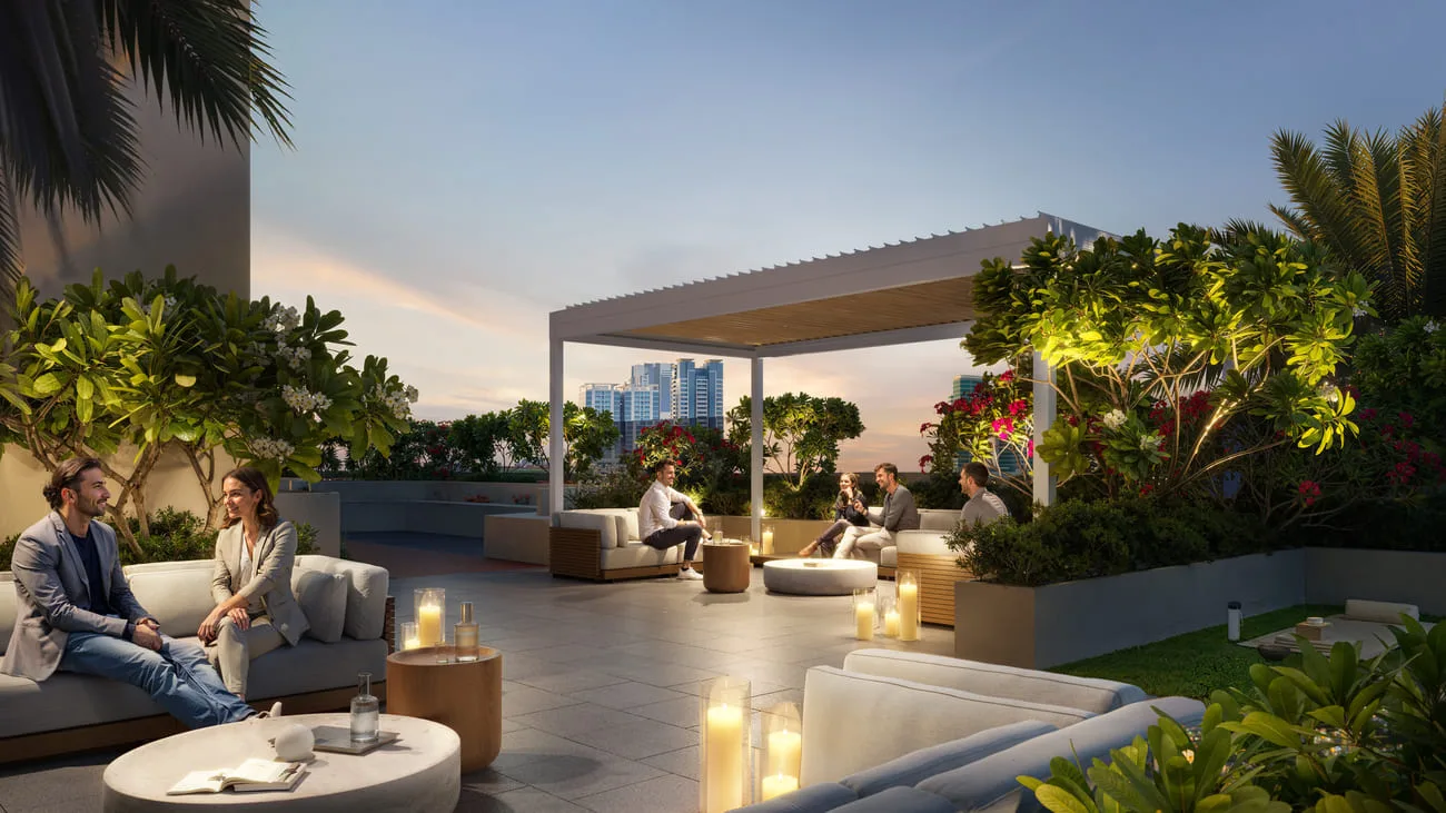 Outdoor Lounge amenity image at AUREL1A Residence