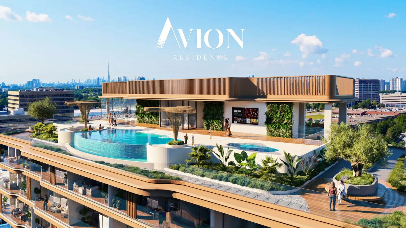 Rooftop Beach & Infinity Pool amenity image at Avion Residence