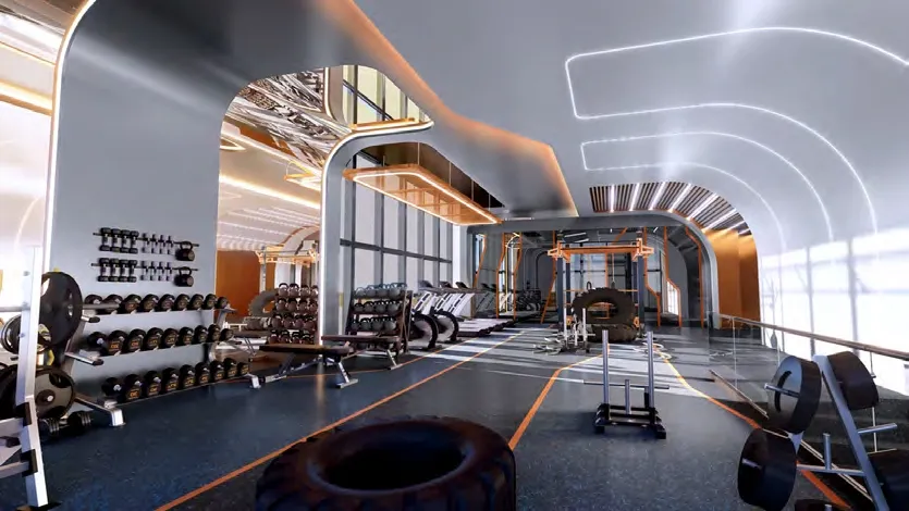 Gym amenity image at Avior