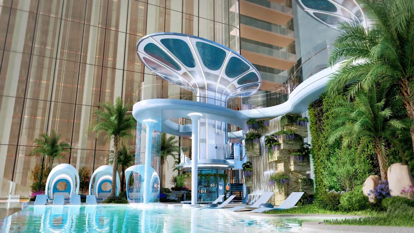 Water Plaza amenity image at Avior