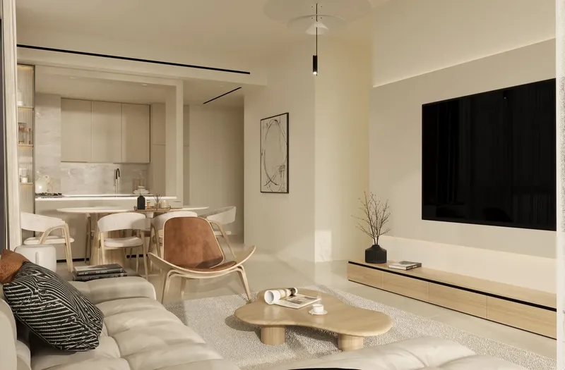 Interior at Ayaan Heights 1 in Bukadra Dubai