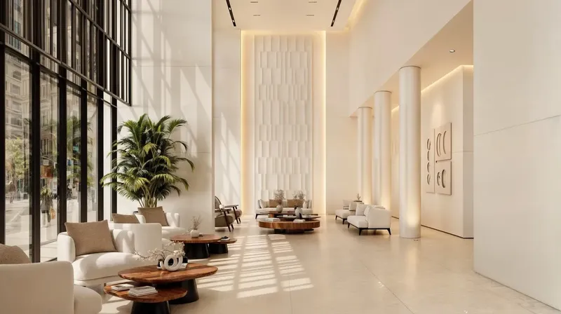 Lobby at Ayaan Heights 1 in Bukadra Dubai