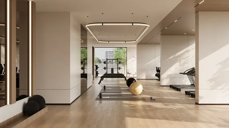 Fully Equipped Fitness Gym amenity image at Ayaan Heights 1