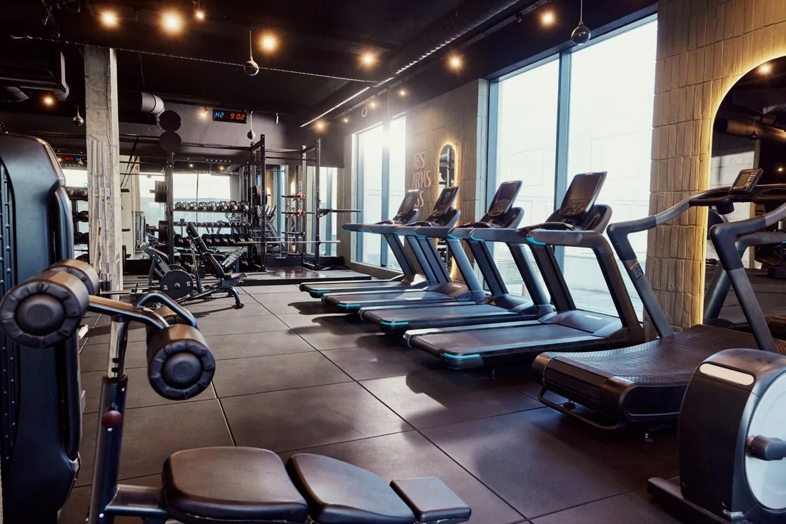 Separate And Fully Equipped Gym amenity image at Azizi Lina