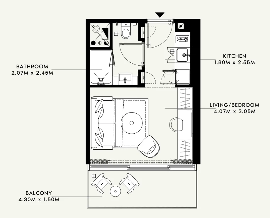 Azizi Azizi Raffi floor plan