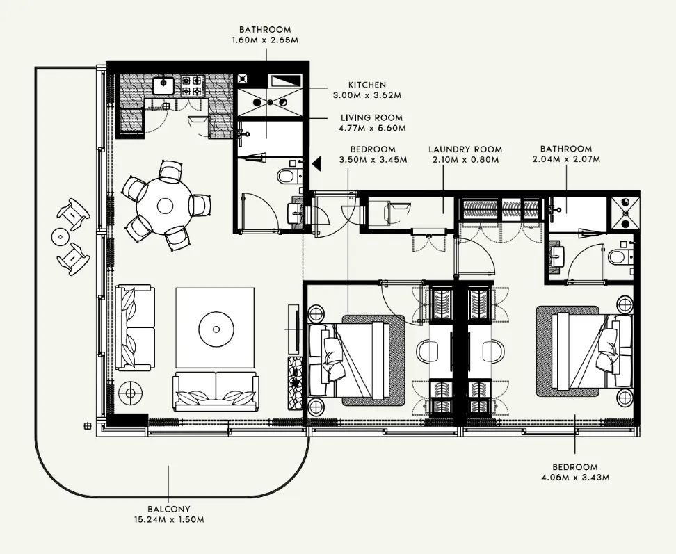 Azizi Azizi Raffi floor plan