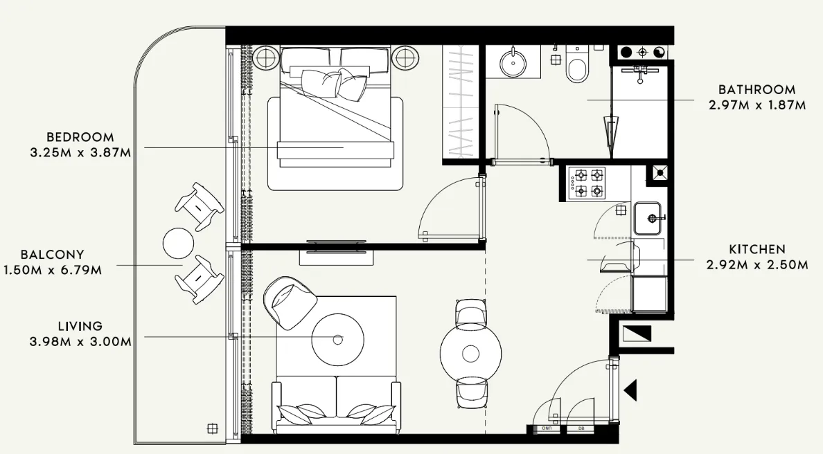 Azizi Azizi Raffi floor plan
