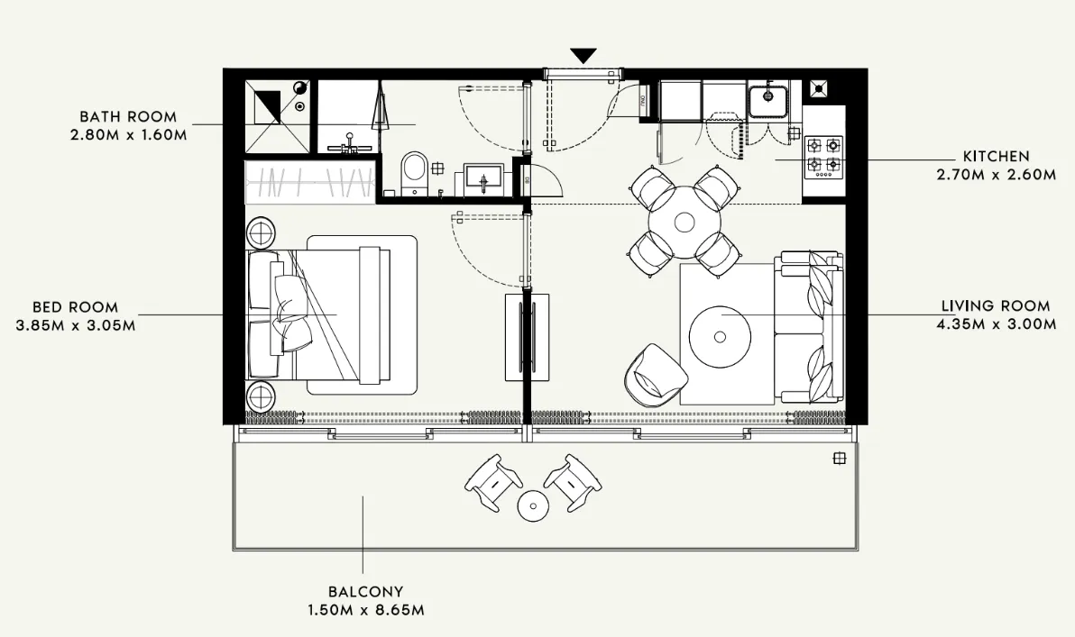 Azizi Azizi Raffi floor plan