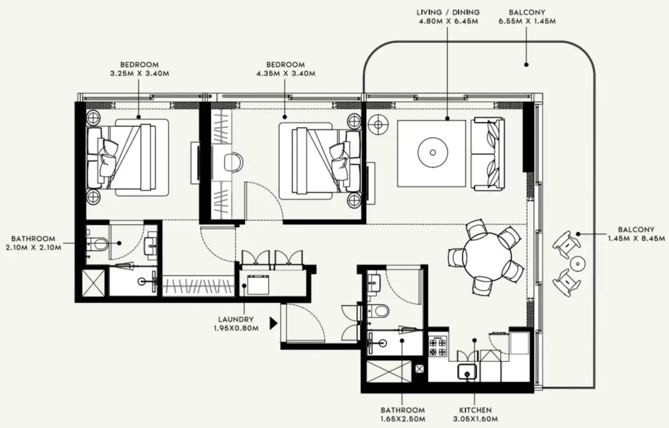 Azizi Azizi Raffi floor plan