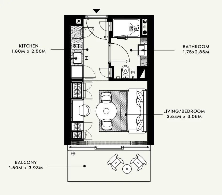 Azizi Azizi Raffi floor plan