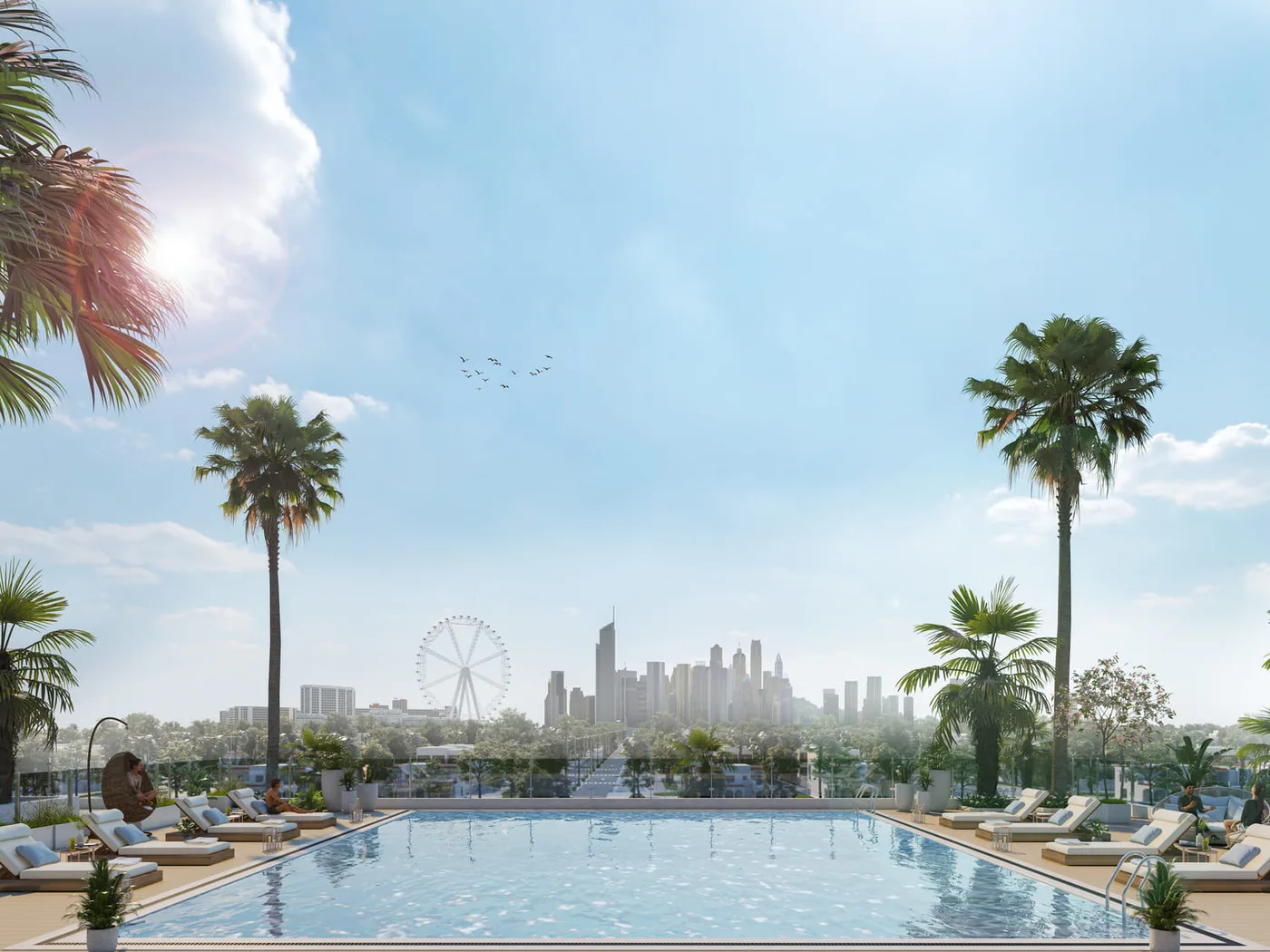Swimming Pool amenity image at Azizi Vista