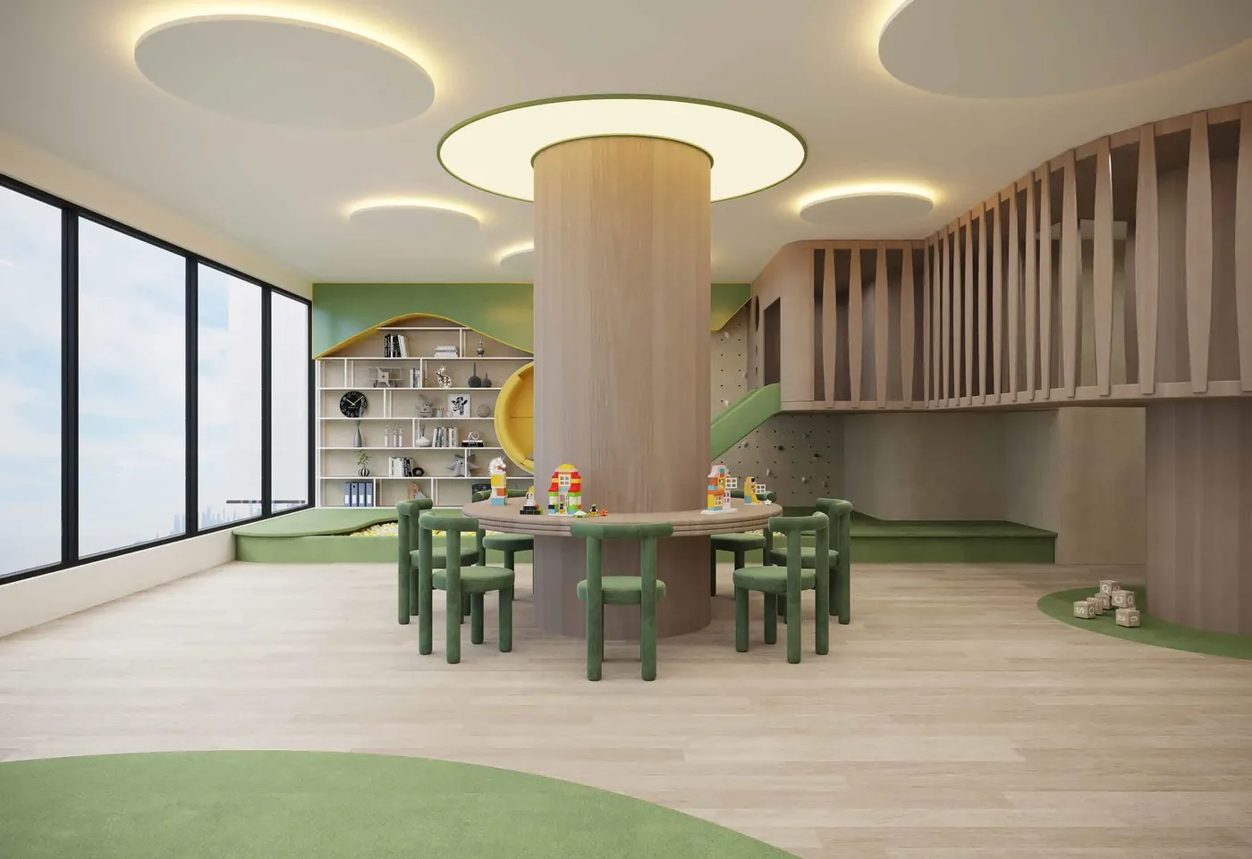 Kids Play Area amenity image at Azra Residence