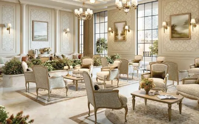 Indoor Residents’ Lounge amenity image at Bab Al Qasr Royal 28