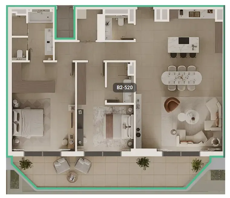 Modon Properties Bashayer floor plan