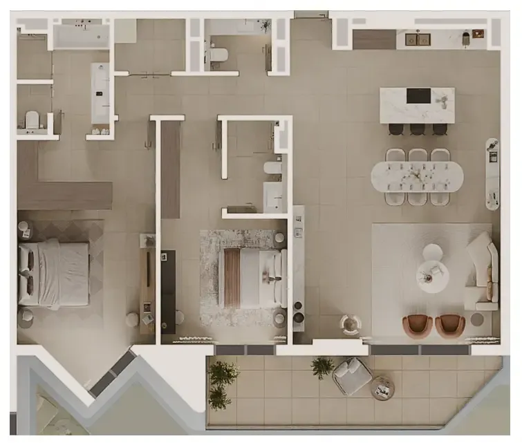 Modon Properties Bashayer floor plan