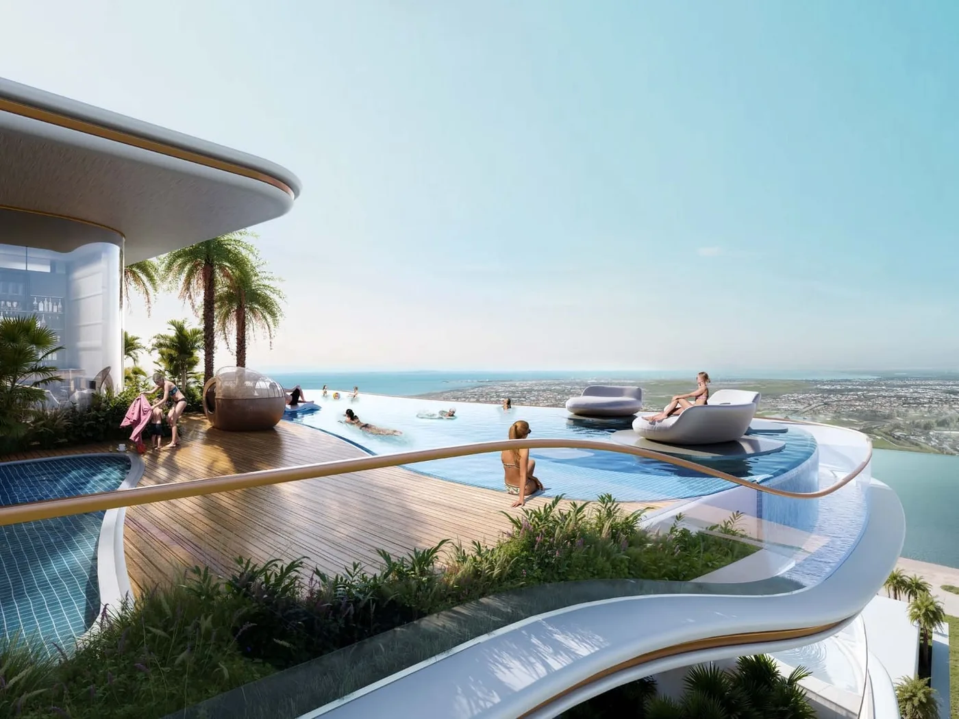 Infinity Pool amenity image at Beach Walk 3