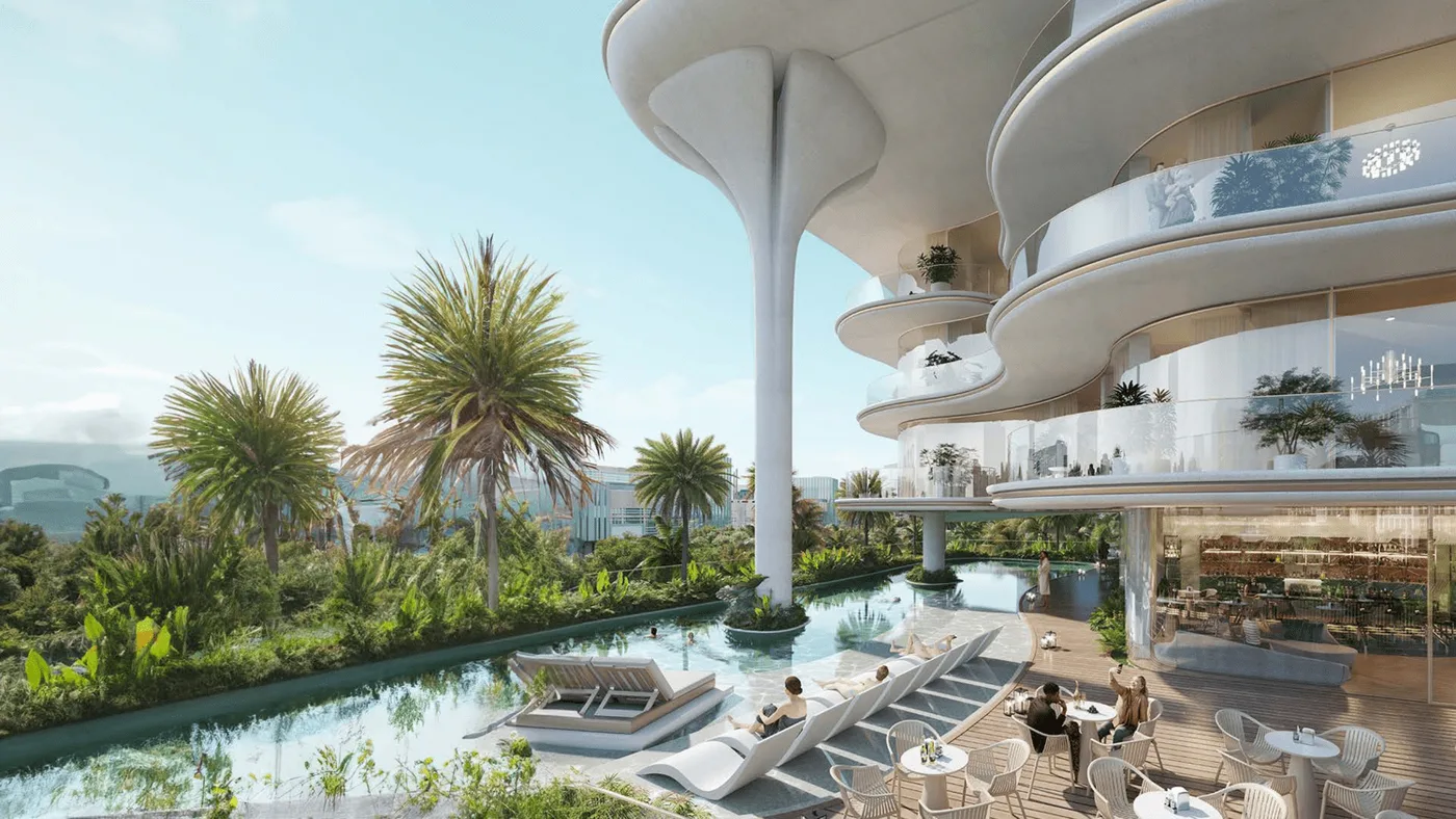 Rooftop Garden amenity image at Beach Walk 3