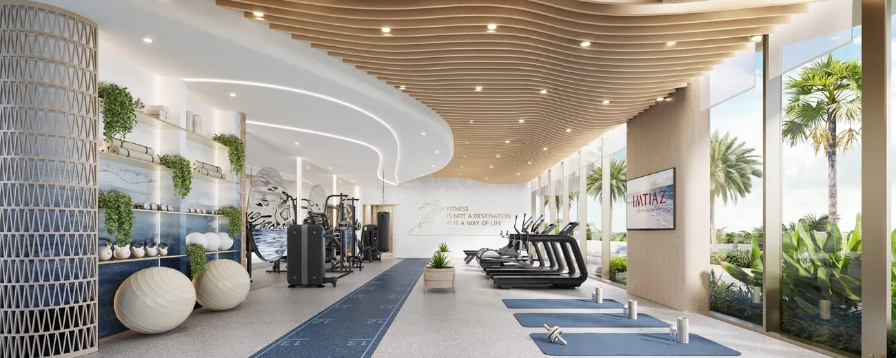 Indoor Gym amenity image at Beach Walk 4
