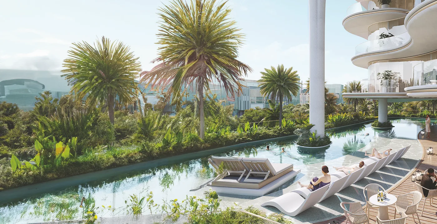 Family Swimming Pool amenity image at Beach Walk Residence II