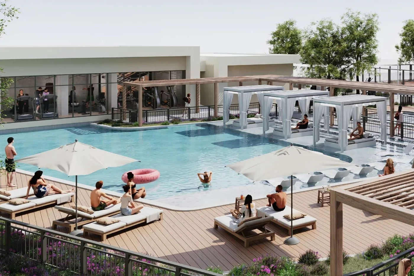 Swimming Pool amenity image at Beachfront Gates