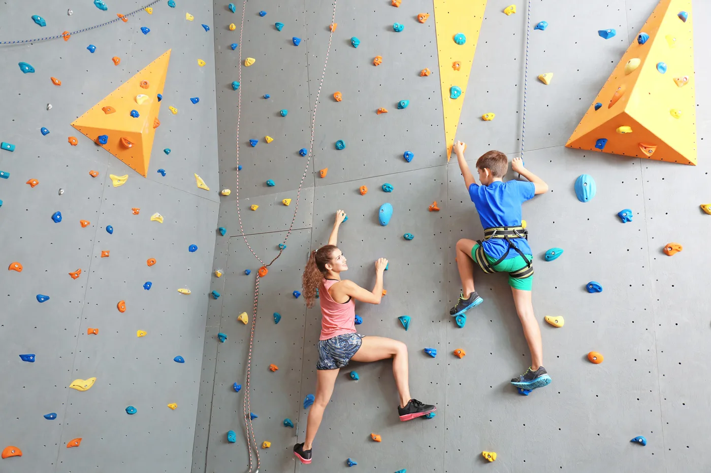 Kids’ And Adult Climbing Wall amenity image at Belmont Residences