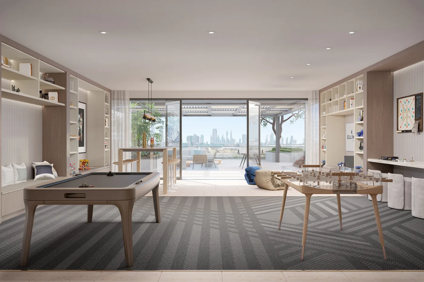Arcade Room amenity image at Berkeley Place