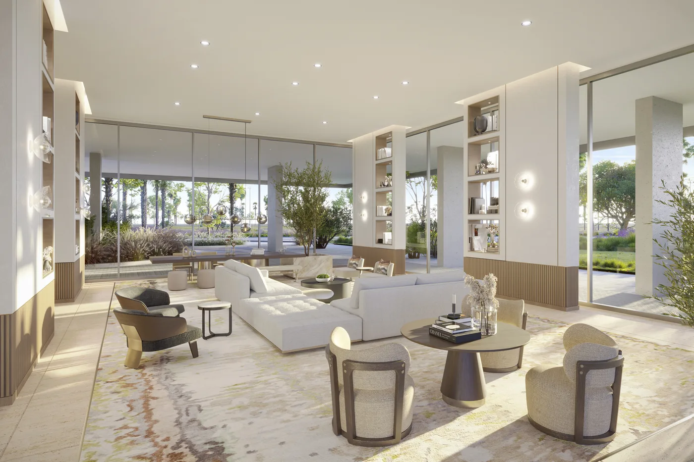 Lobby Workstation amenity image at Berkeley Place