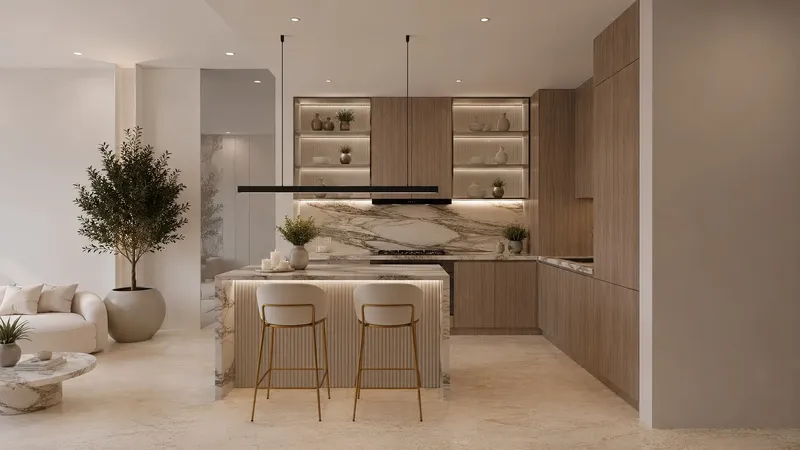 Interior at Beverly Crown in JVC (Jumeirah Village Circle) Dubai