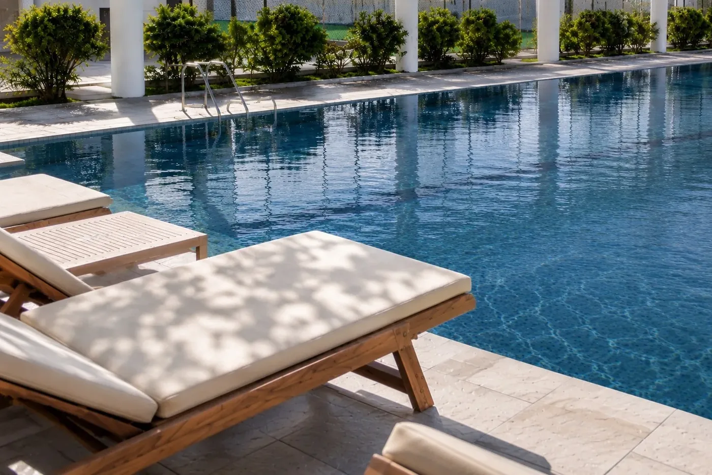 Pool Deck amenity image at Beverly Crown