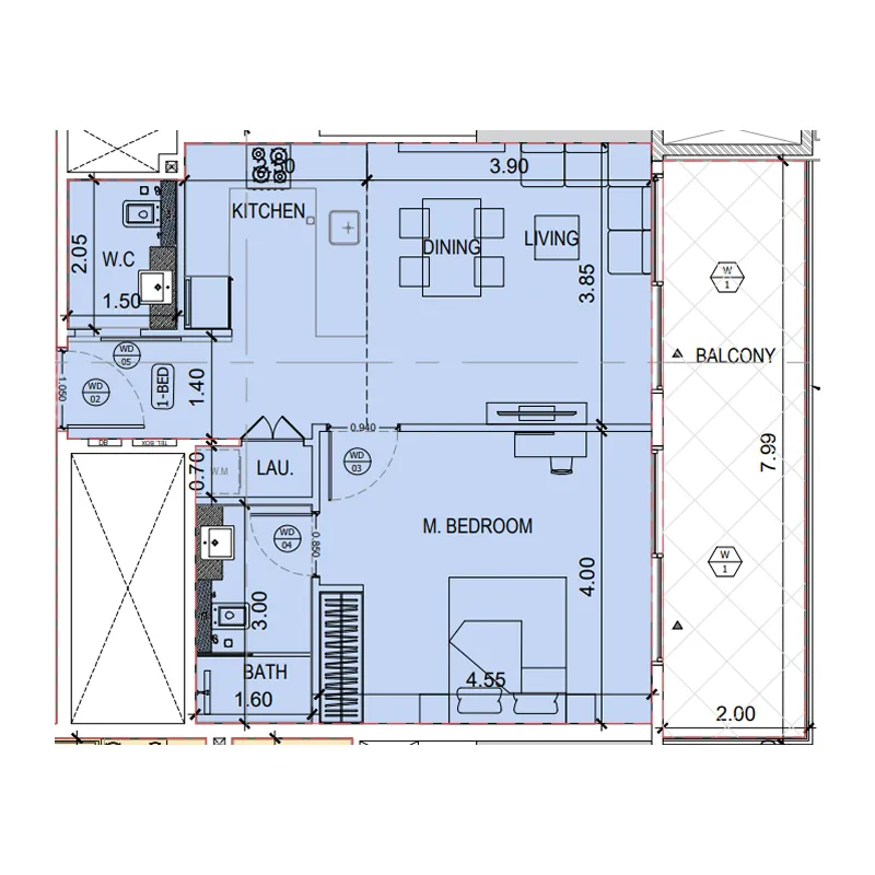 Binghatti Binghatti Amberhall floor plan