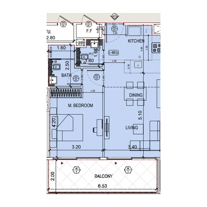 Binghatti Binghatti Amberhall floor plan