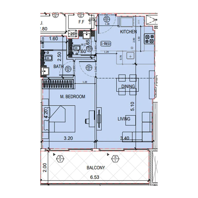 Binghatti Binghatti Amberhall floor plan