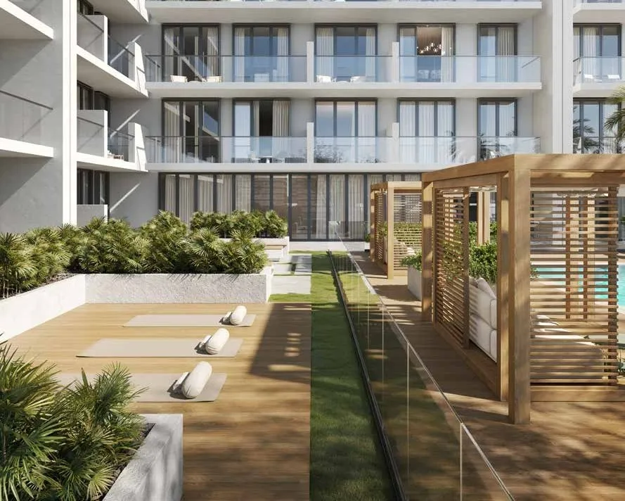 Yoga Area amenity image at Binghatti Amberhall