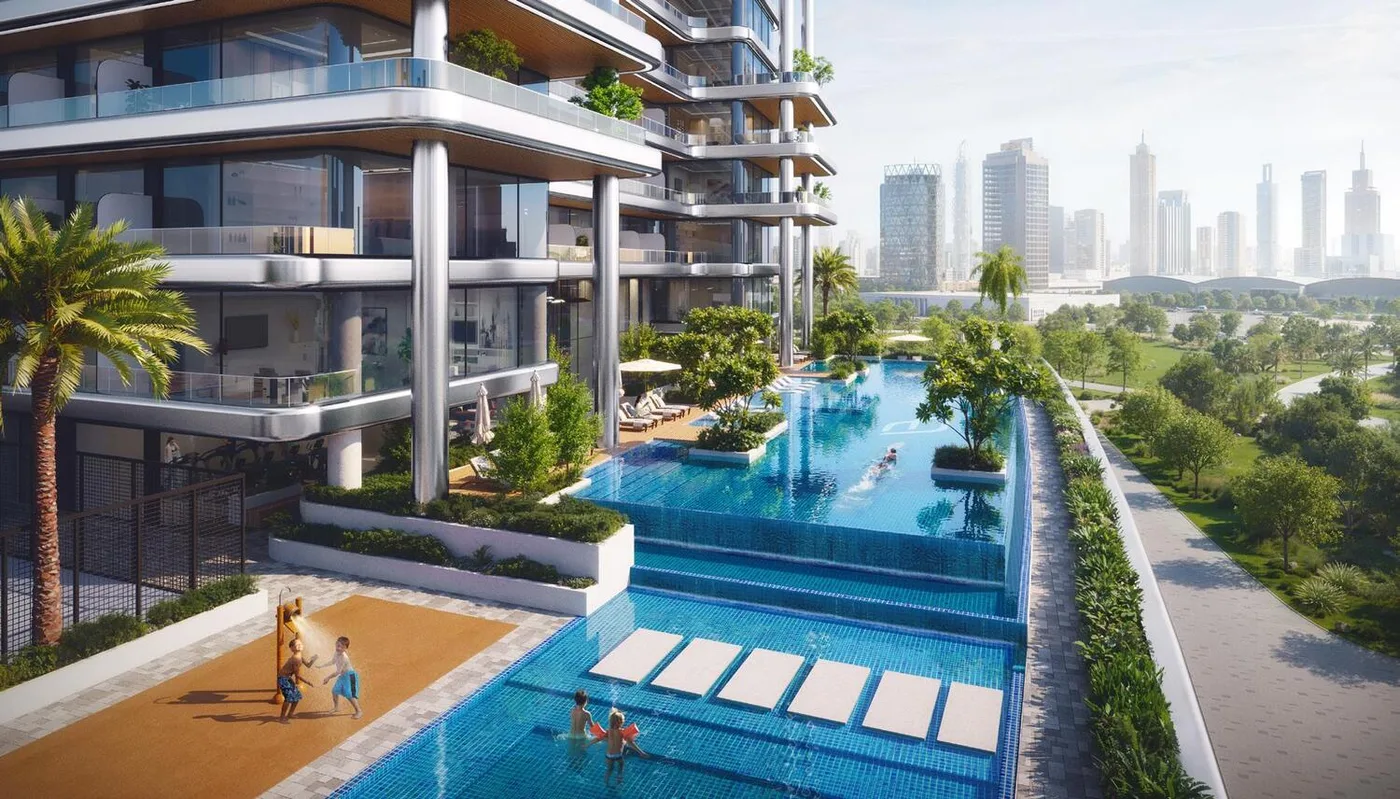 Kids Pool amenity image at Binghatti Hillside