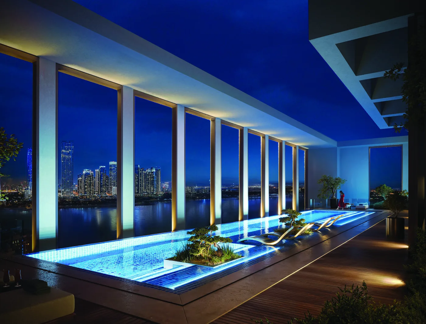 Swimming Pool amenity image at Binghatti Moonlight