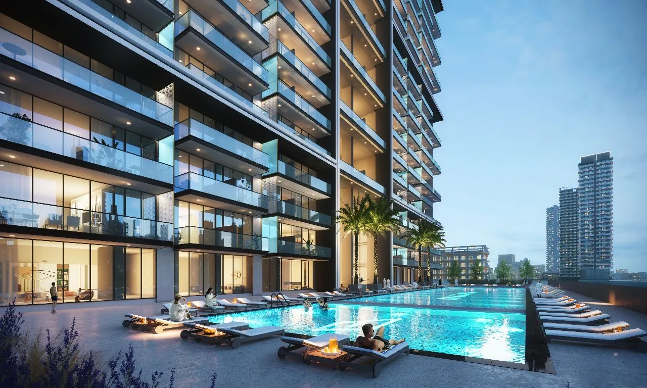 Swimming Pool amenity image at Binghatti Onyx